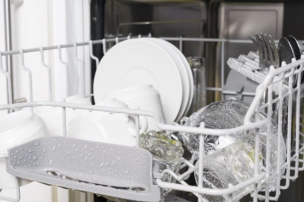 ge dishwasher leaving dishes wet