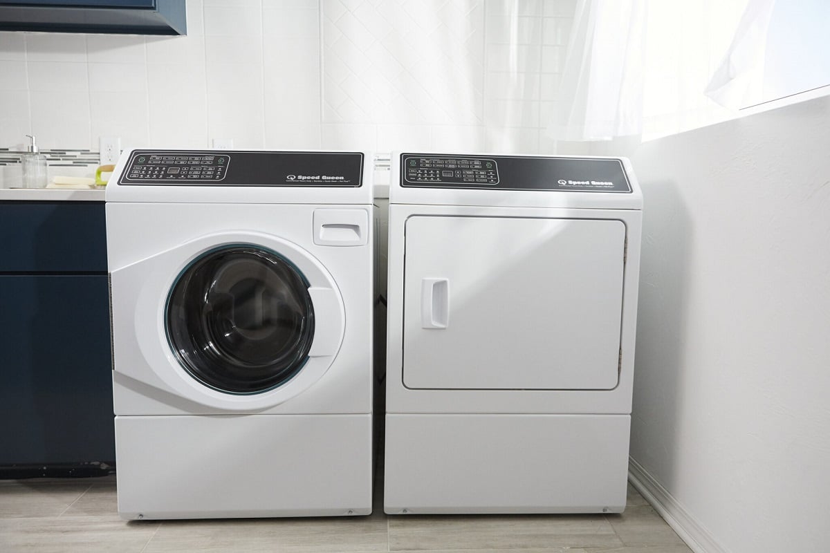 speed queen washer leaking water