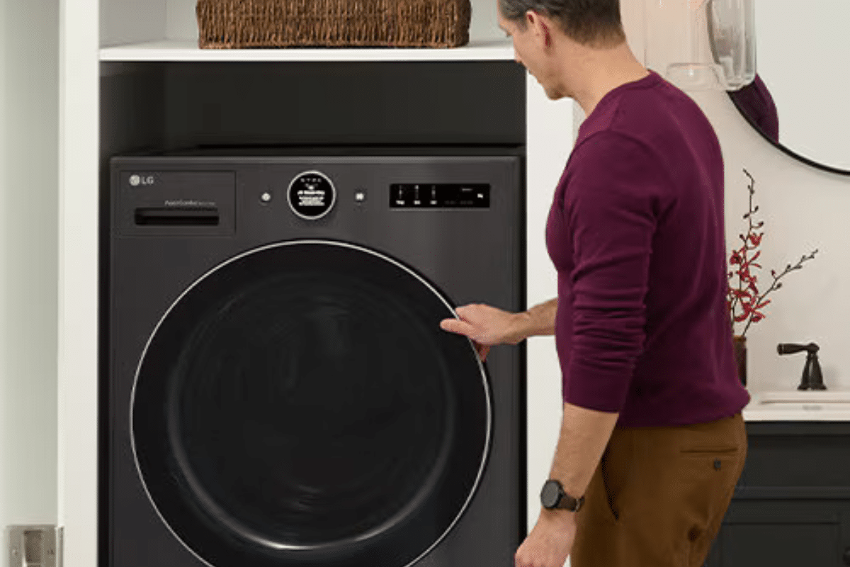 LG washer is loud