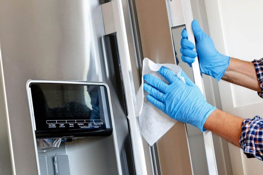 Samsung fridge door won't close