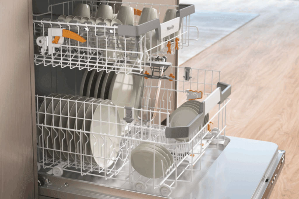 Miele dishwasher stinks badly