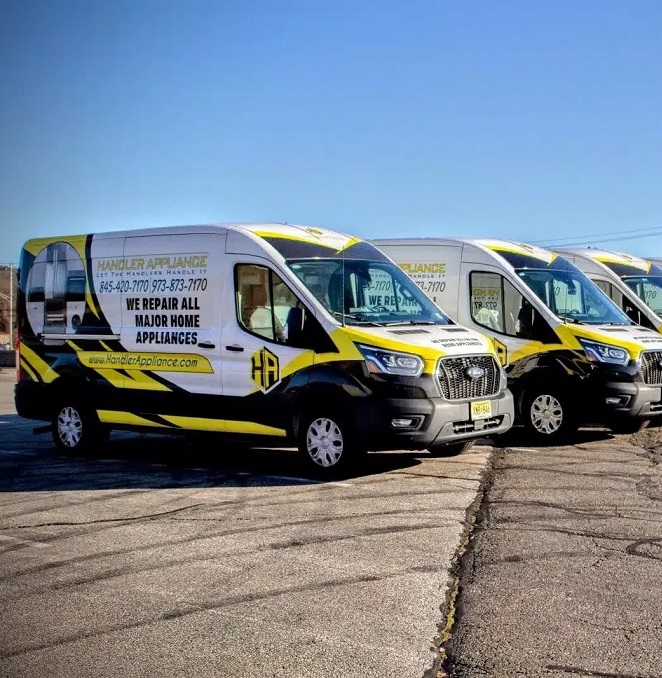 official handler appliance service vehicle